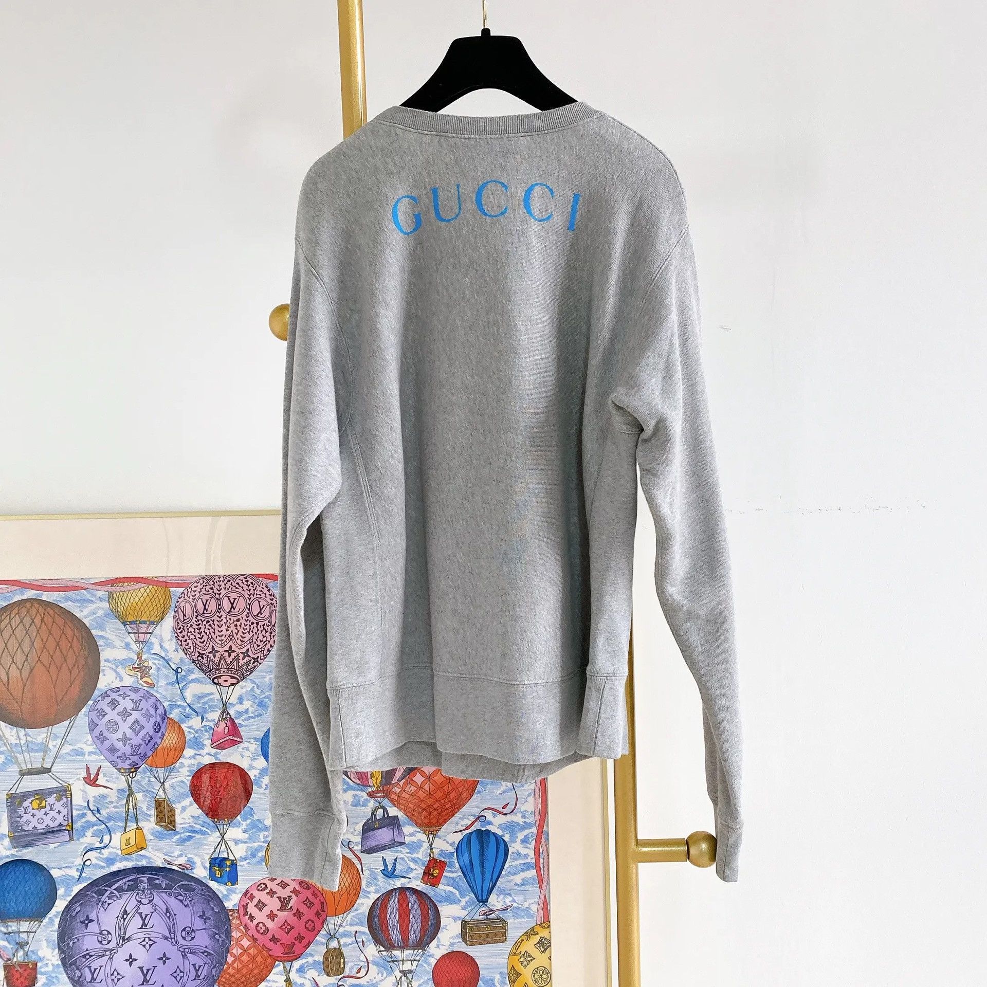 Gucci Gucci Gray Sweatshirt Size S Size US S / EU 44-46 / 1 - 2 Thumbnail