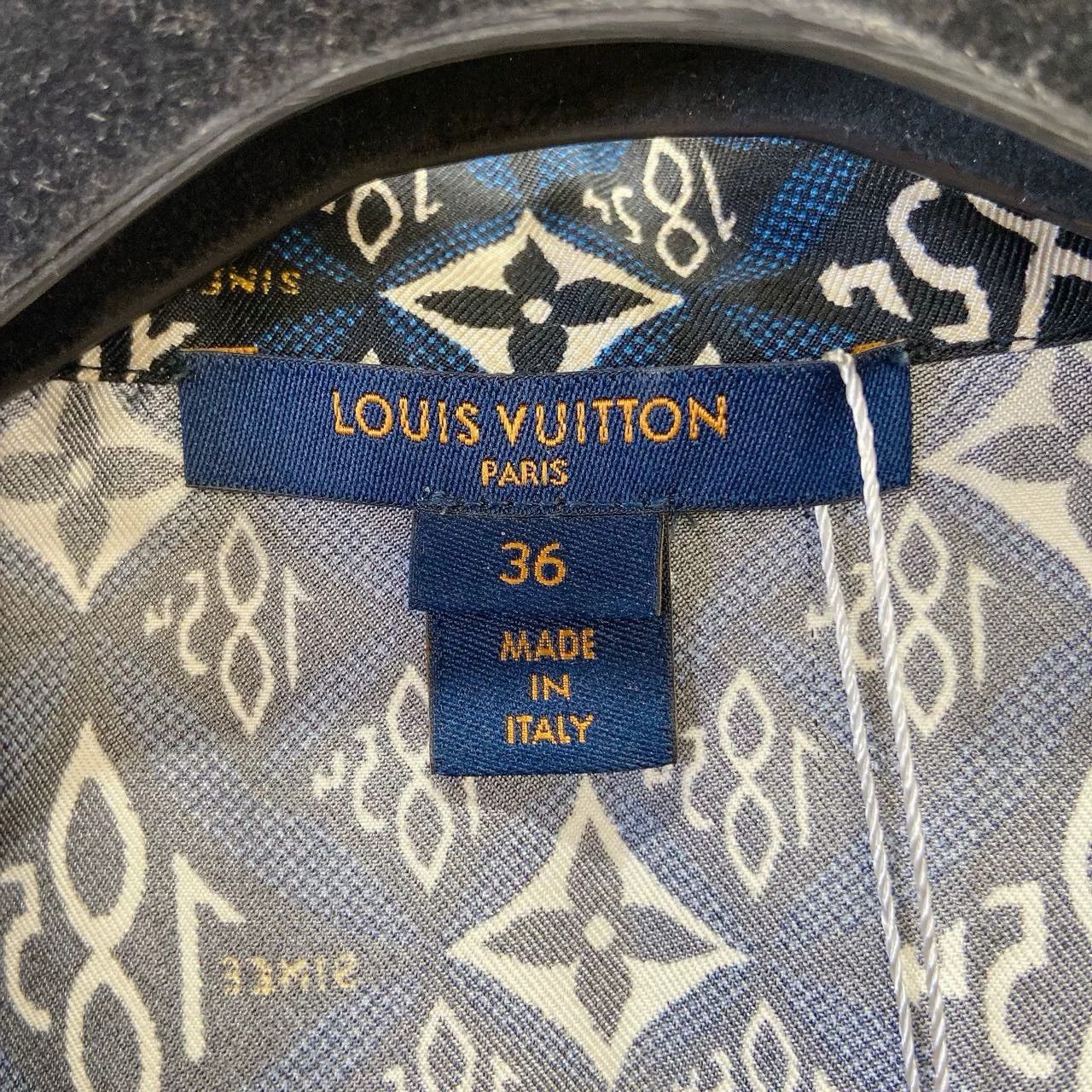 Louis Vuitton Louis Vuitton Logo Silk Shirt Set Size XS / US 0-2 / IT 36-38 - 6 Thumbnail