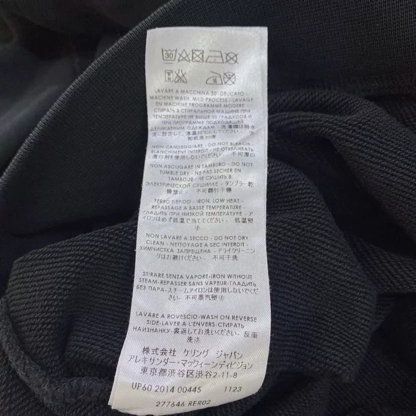 Alexander McQueen Alexander McQueen Black Crewneck Sweatshirt XS Size US XS / EU 42 / 0 - 7 Thumbnail