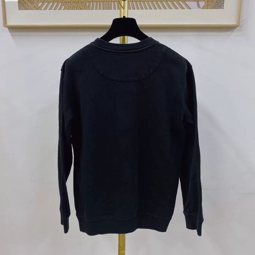 Alexander McQueen Alexander McQueen Black Crewneck Sweatshirt XS Size US XS / EU 42 / 0 - 2 Thumbnail