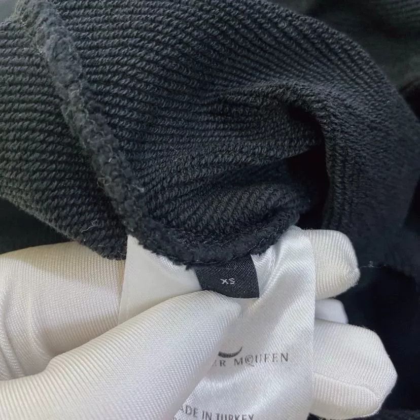 Alexander McQueen Alexander McQueen Black Crewneck Sweatshirt XS Size US XS / EU 42 / 0 - 6 Thumbnail