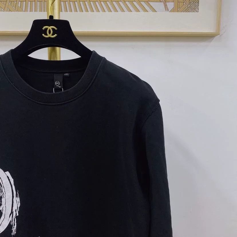 Alexander McQueen Alexander McQueen Black Crewneck Sweatshirt XS Size US XS / EU 42 / 0 - 3 Thumbnail