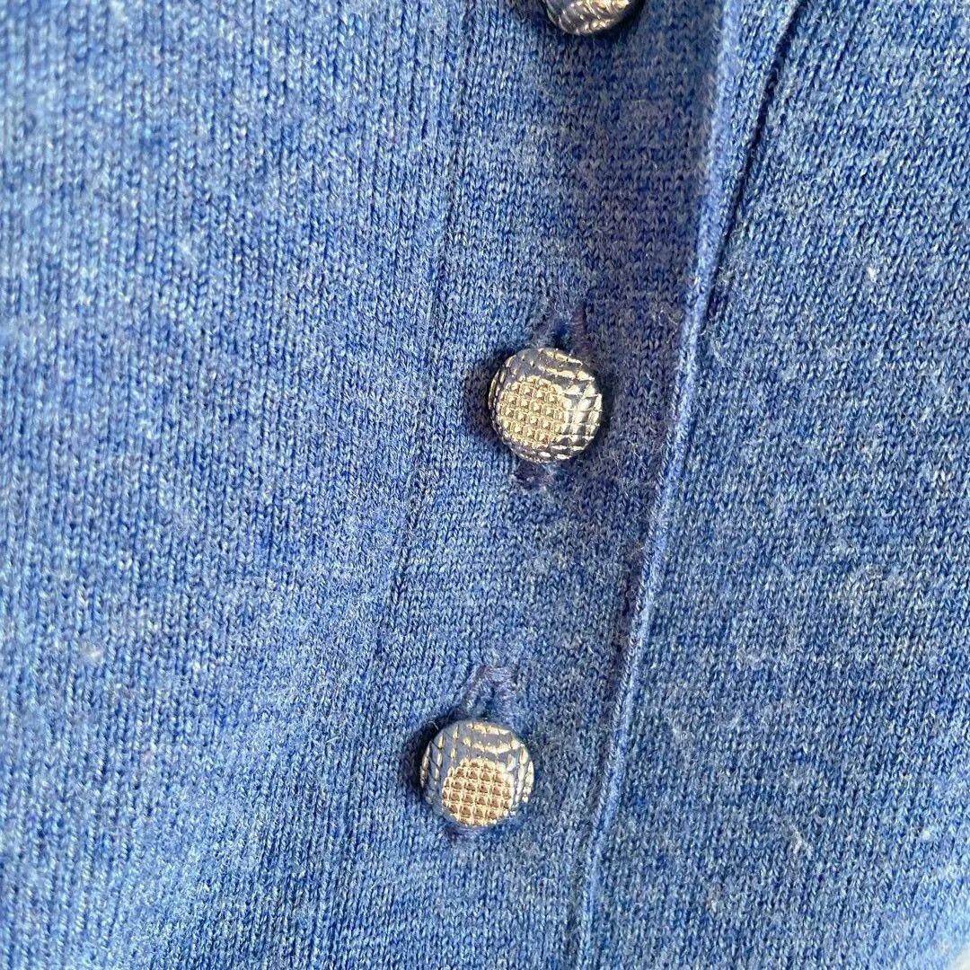 Balenciaga BALENCIAGA Blue Cardigan Size 36 Size XS / US 0-2 / IT 36-38 - 5 Thumbnail