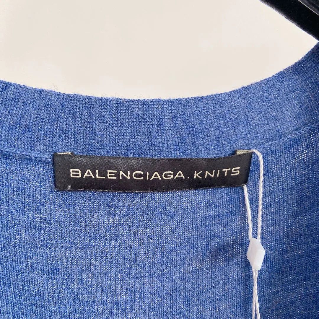 Balenciaga BALENCIAGA Blue Cardigan Size 36 Size XS / US 0-2 / IT 36-38 - 6 Thumbnail