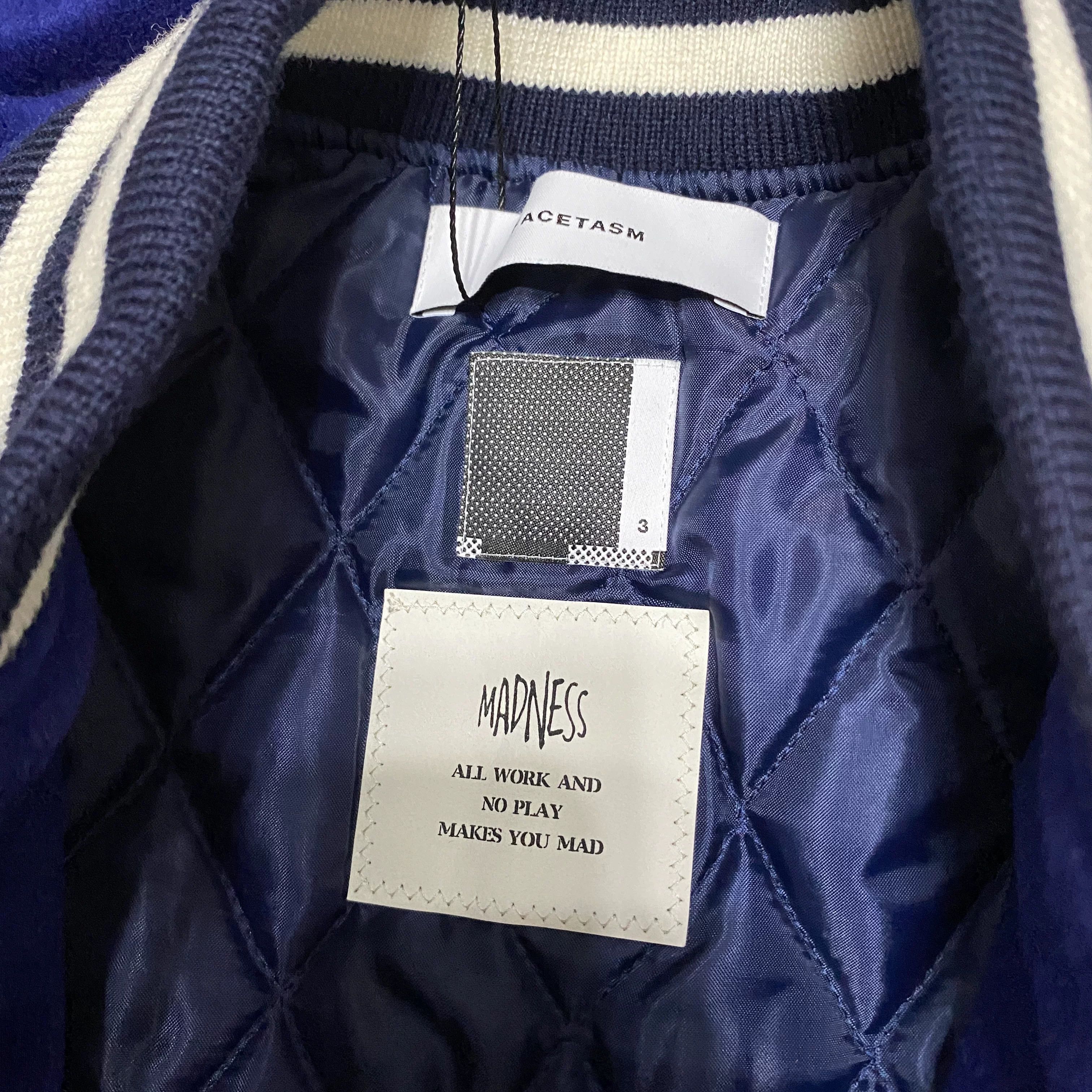 Madness MADNESS FACETASM Wool Baseball Jacket Size US S / EU 44-46 / 1 - 7 Thumbnail