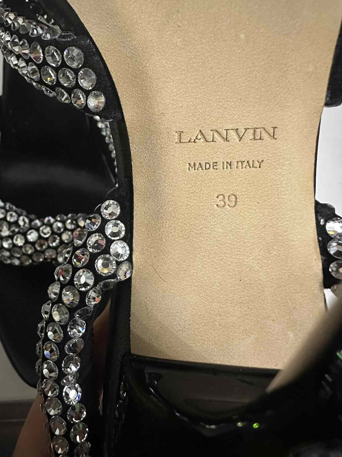 Lanvin LANVIN Crystal High Heels Size US 8 / IT 38 - 5 Thumbnail