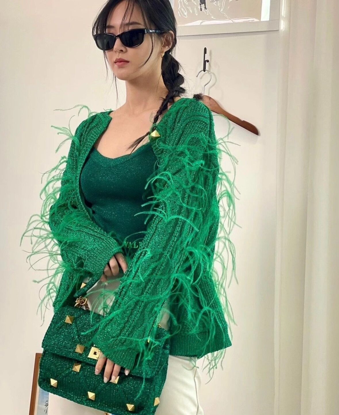 Valentino Valentino Green Woven Bag Size ONE SIZE - 9 Thumbnail