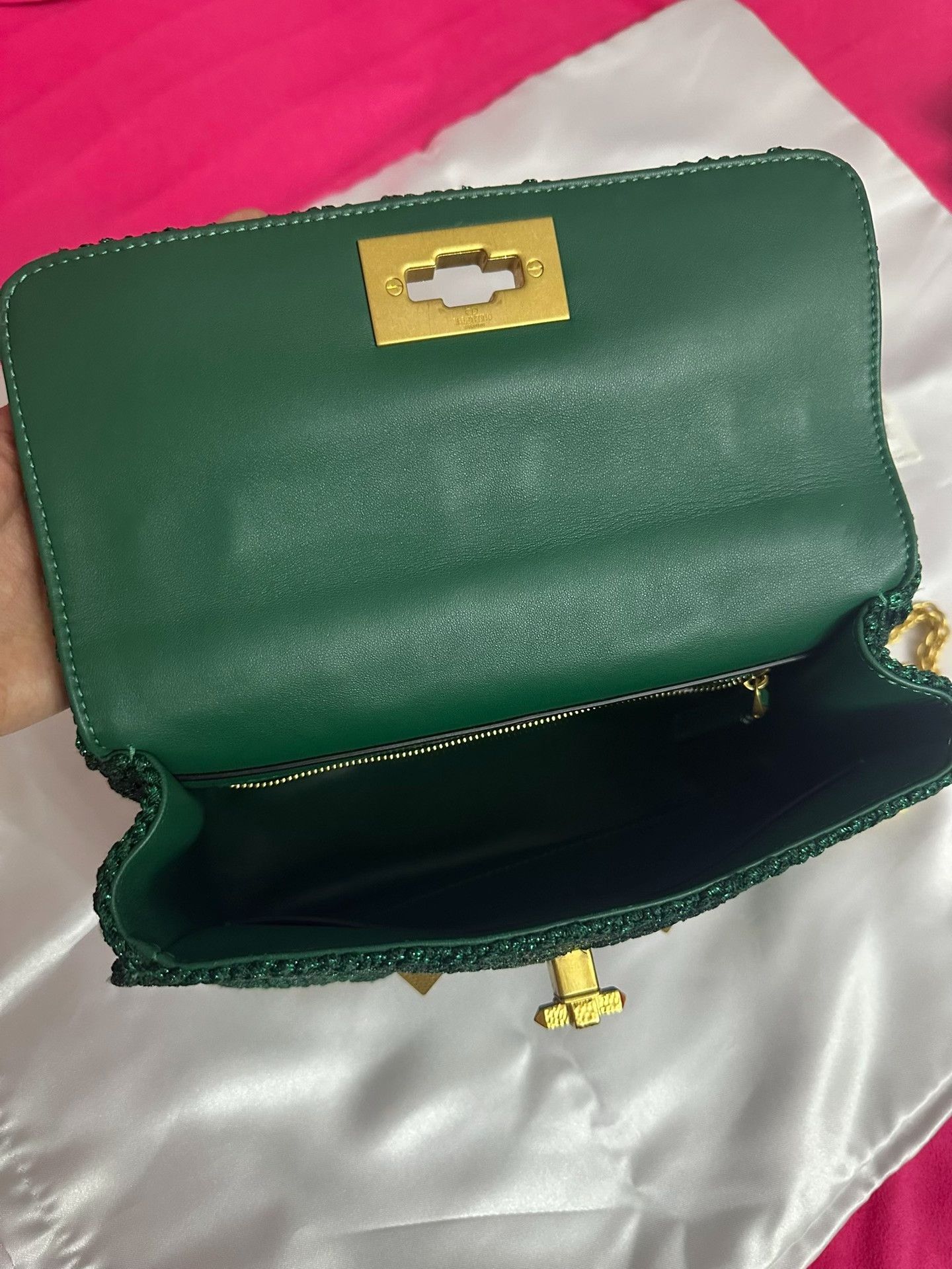 Valentino Valentino Green Woven Bag Size ONE SIZE - 5 Thumbnail