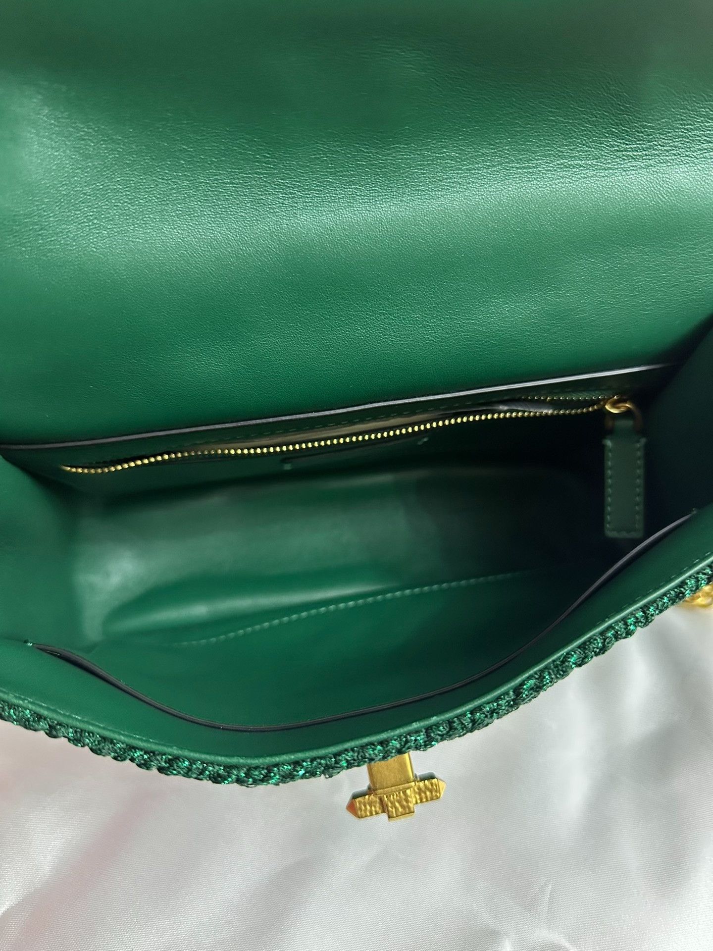 Valentino Valentino Green Woven Bag Size ONE SIZE - 6 Thumbnail
