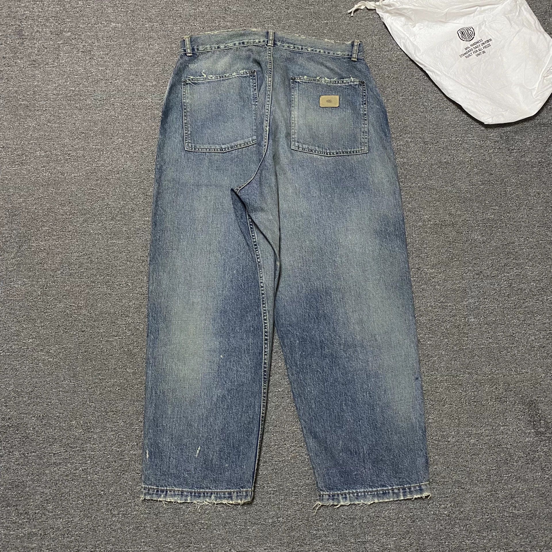 Madness MADNESS 21AW Japan Plain Jeans 6.0 Size US 31 - 3 Thumbnail