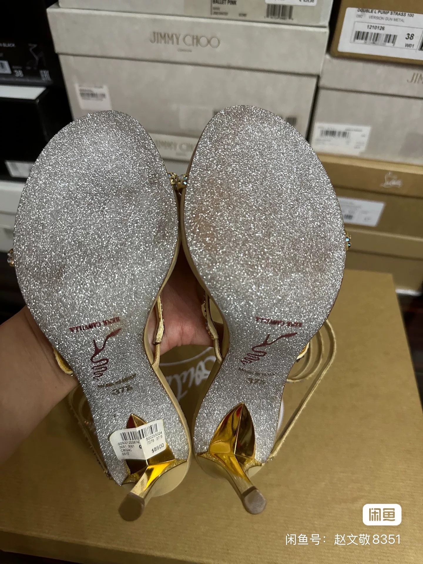 Rene Caovilla Rene Caovilla Snake-Wrap High-Heel Sandals Size US 6.5 / IT 36.5 - 6 Thumbnail