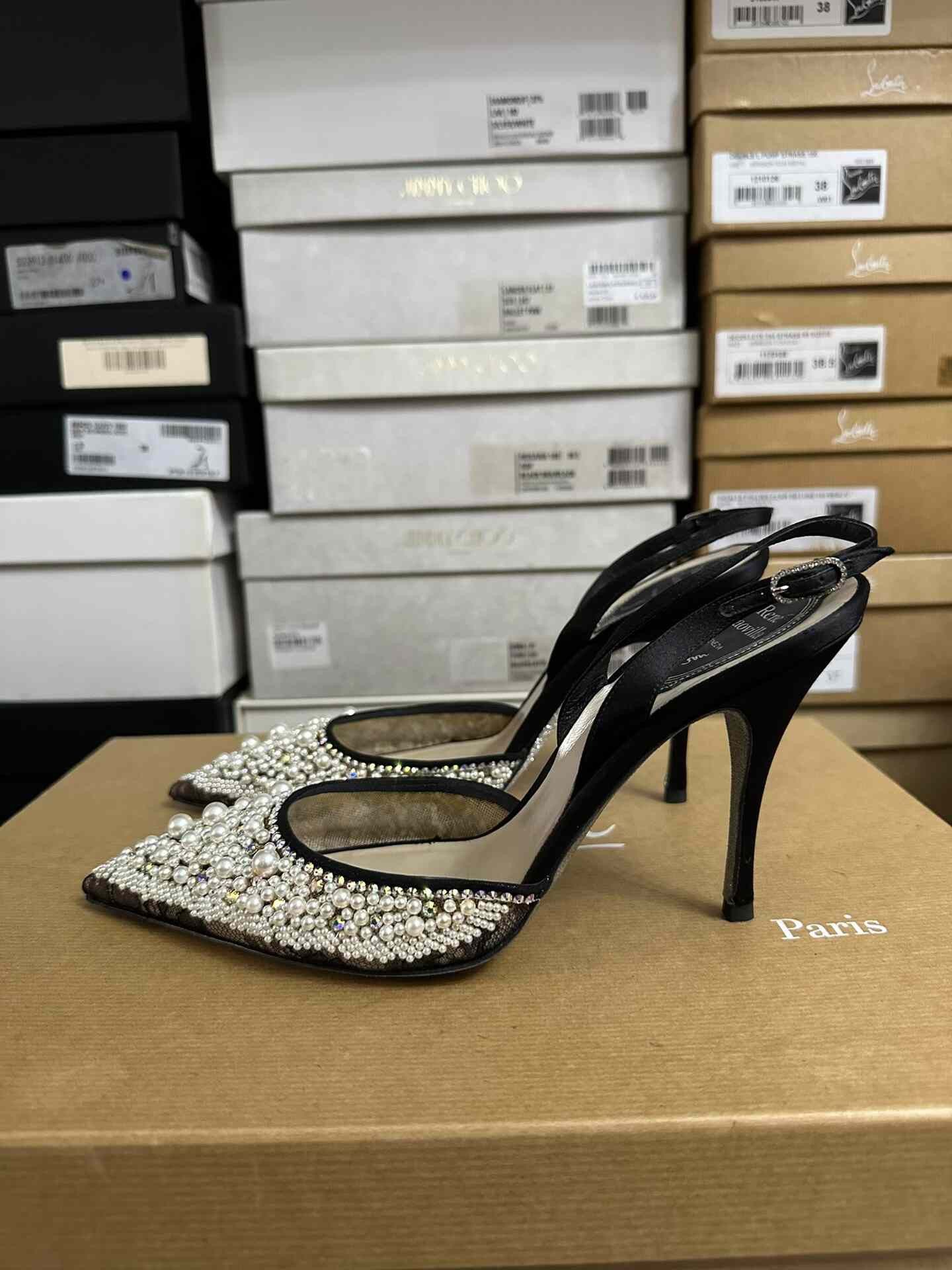 Rene Caovilla Rene Caovilla High-Heel Sandals Size 37 Size US 6 / IT 36 - 4 Thumbnail