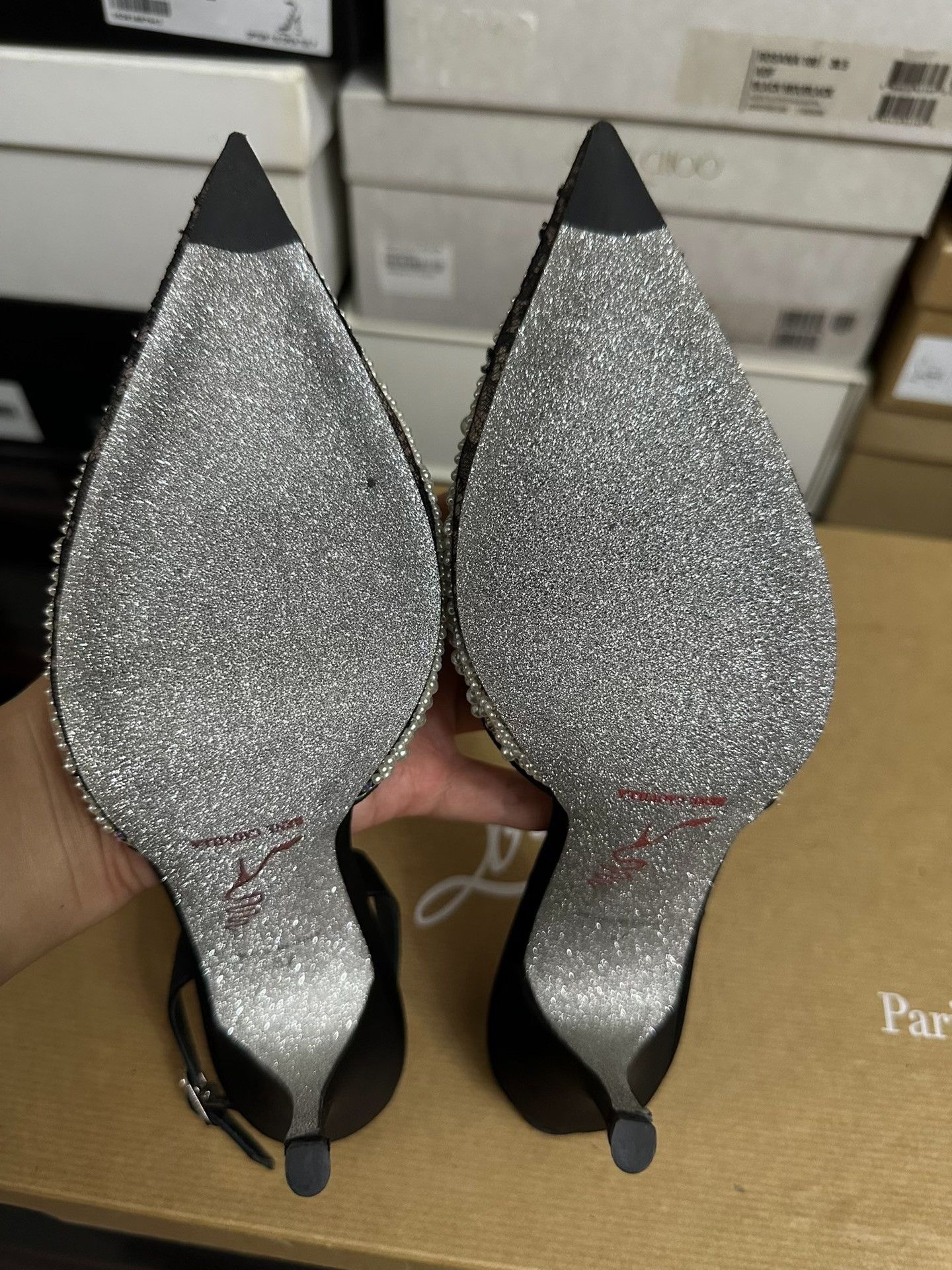 Rene Caovilla Rene Caovilla High-Heel Sandals Size 37 Size US 6 / IT 36 - 6 Thumbnail