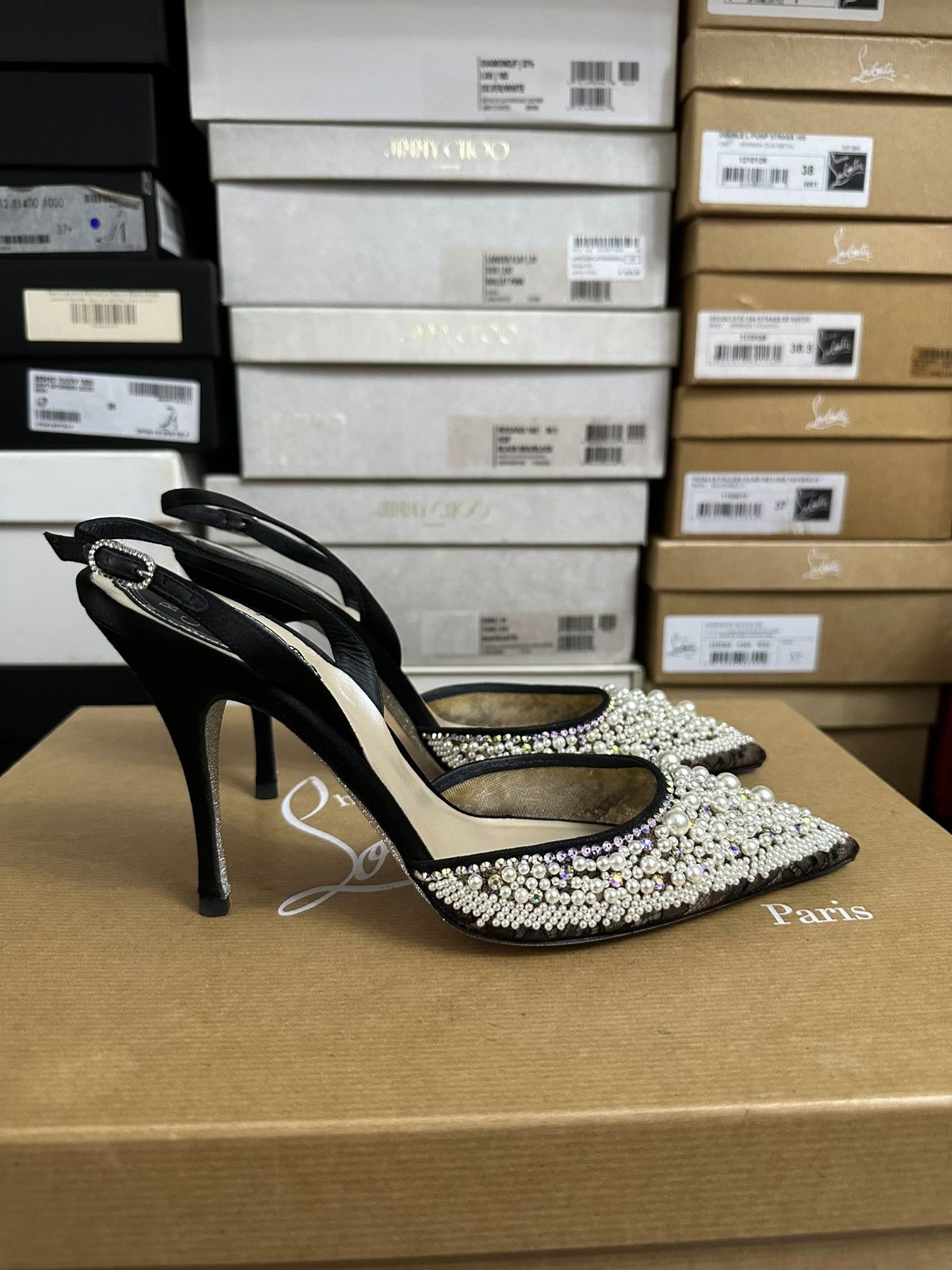 Rene Caovilla Rene Caovilla High-Heel Sandals Size 37 Size US 6 / IT 36 - 2 Thumbnail
