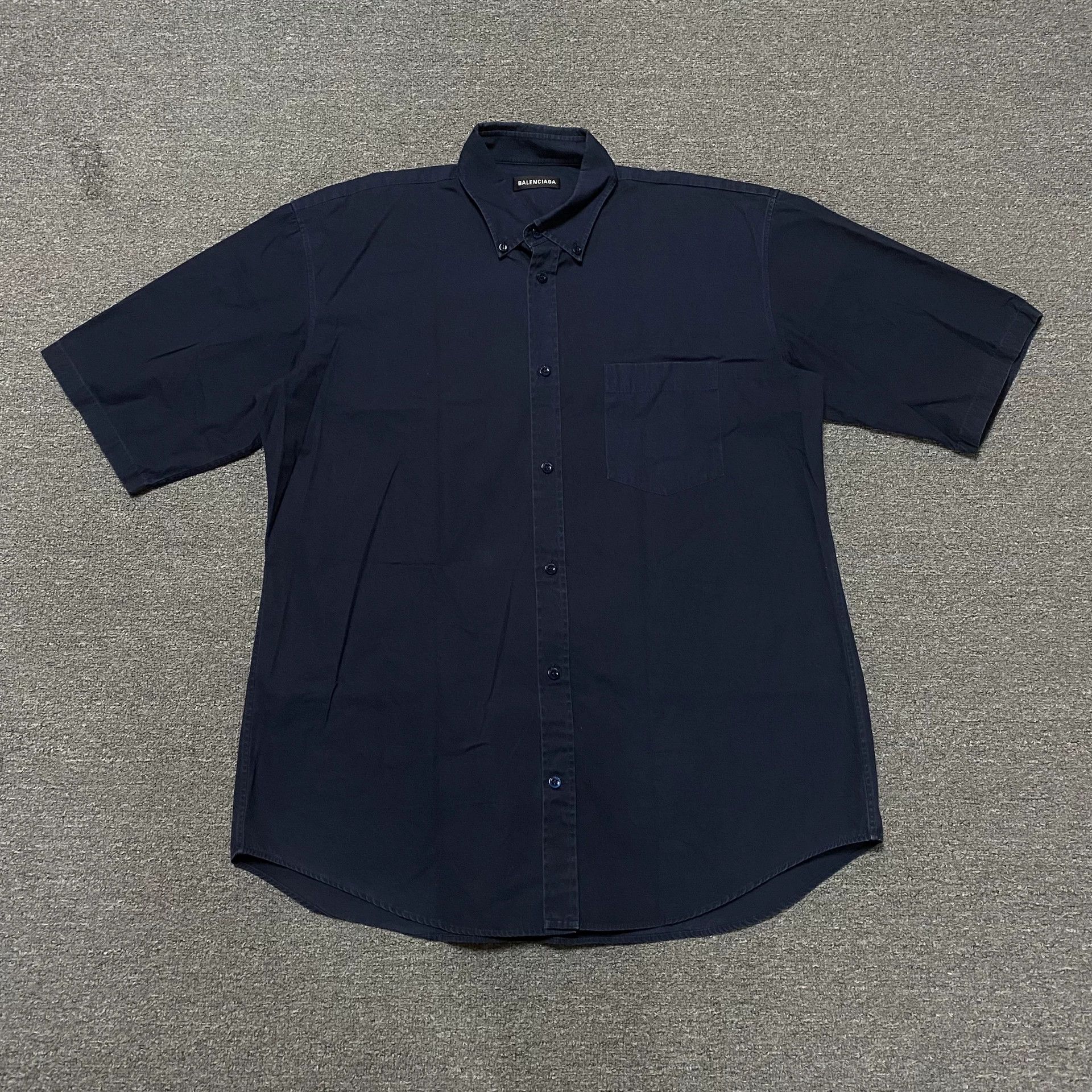 Balenciaga BALENCIAGA LOGO SHIRT Size US M / EU 48-50 / 2 - 2 Thumbnail