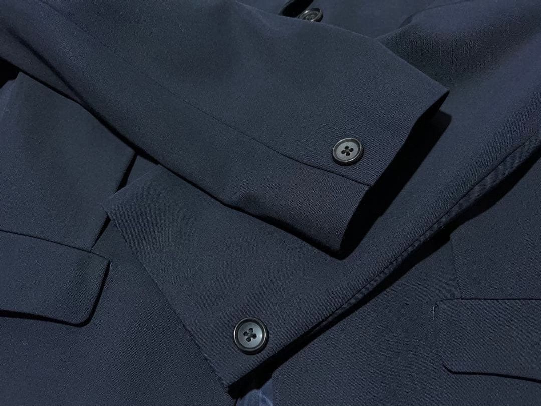 Yohji Yamamoto Yohji Yamamoto Navy Suit Jacket Size US M / EU 48-50 / 2 - 5 Thumbnail