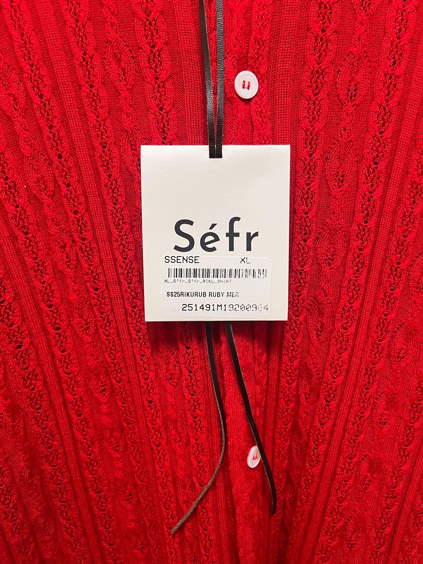 Other Sefr 25SS Wool Knit Shirt Size US M / EU 48-50 / 2 - 7 Thumbnail