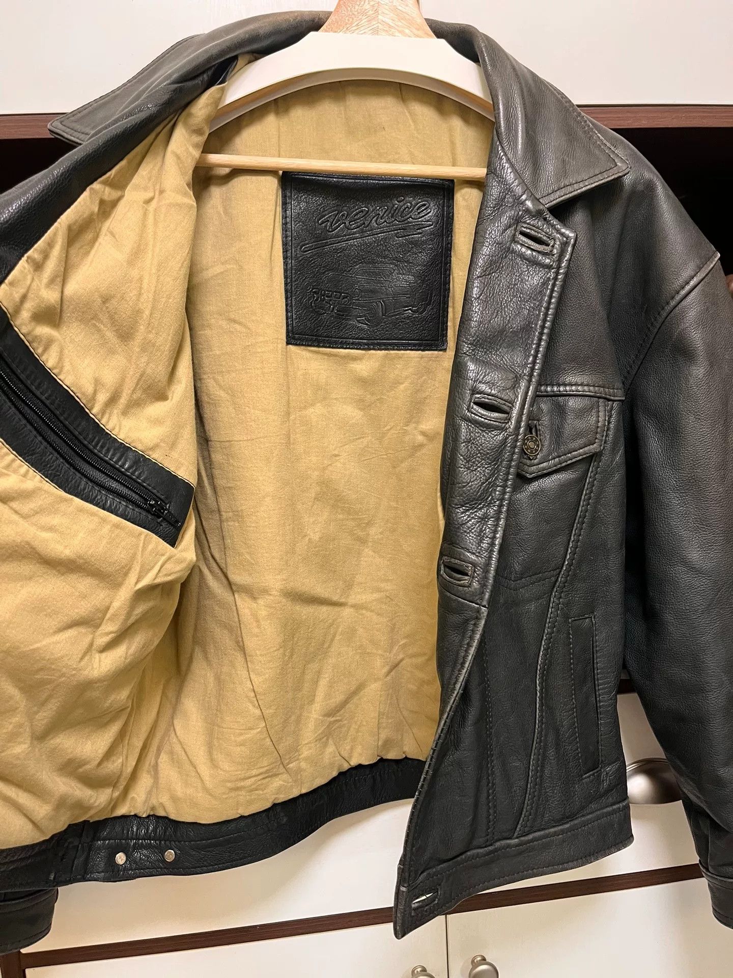 Vintage Vintage Leather Jacket Size US M / EU 48-50 / 2 - 4 Thumbnail