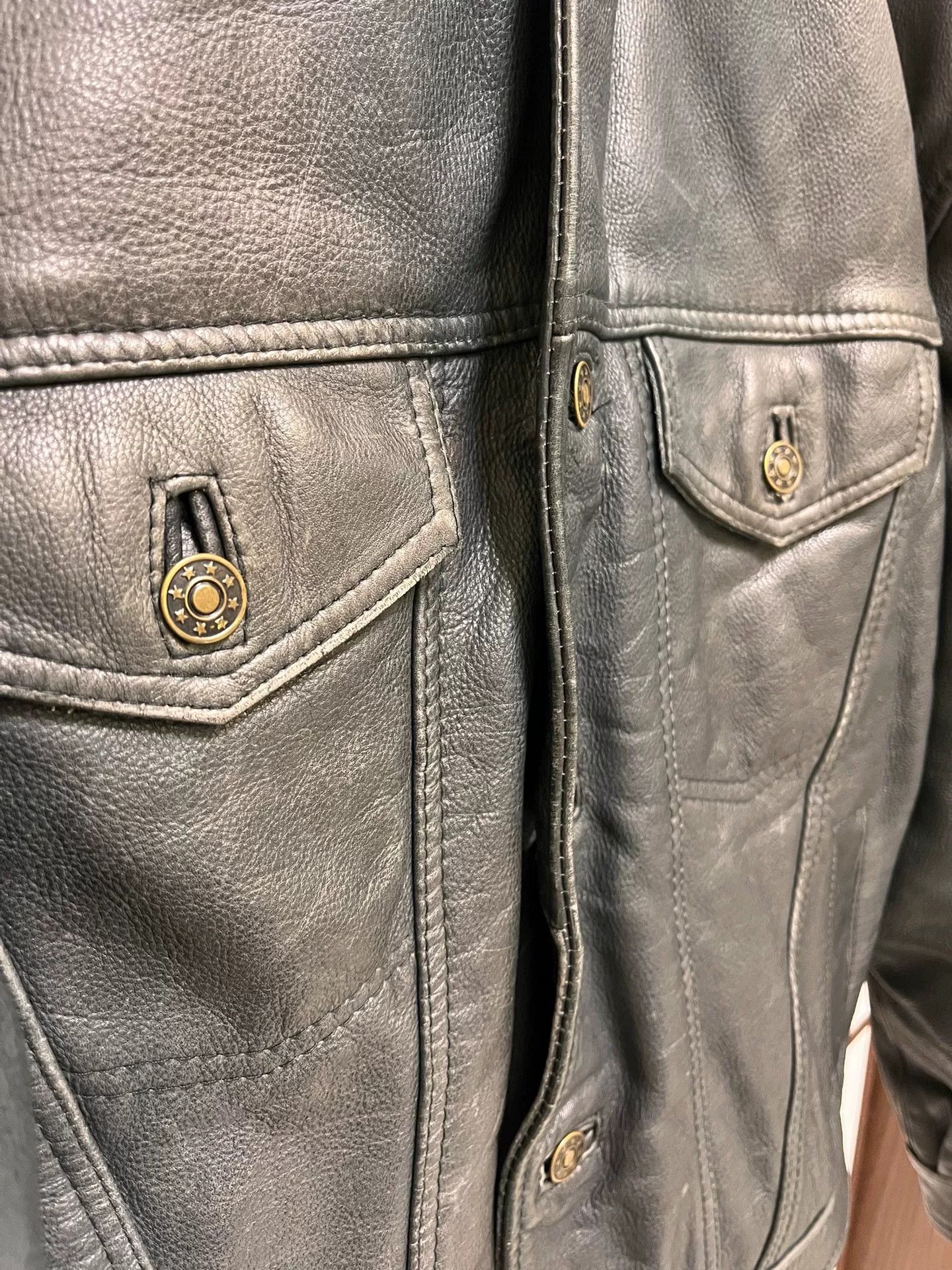 Vintage Vintage Leather Jacket Size US M / EU 48-50 / 2 - 3 Thumbnail