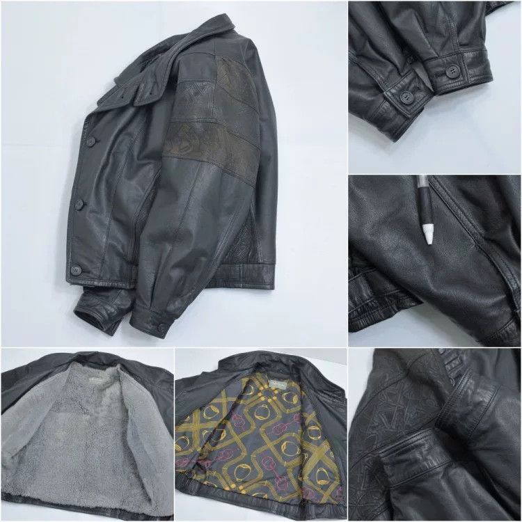 Vintage 80s 90s Vintage Bell Maxim Leather Jacket Size US M / EU 48-50 / 2 - 9 Thumbnail