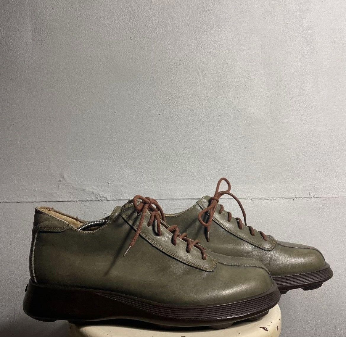 Vintage Vintage Ermenegildo Zegna Lace-Up Shoes Size US 10 / EU 43 - 3 Thumbnail