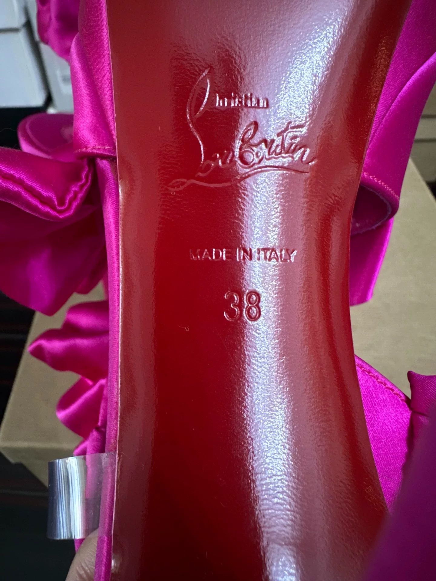 Christian Louboutin Christian Louboutin Pink 15cm Red Sole Heels Size US 7 / IT 37 - 5 Thumbnail