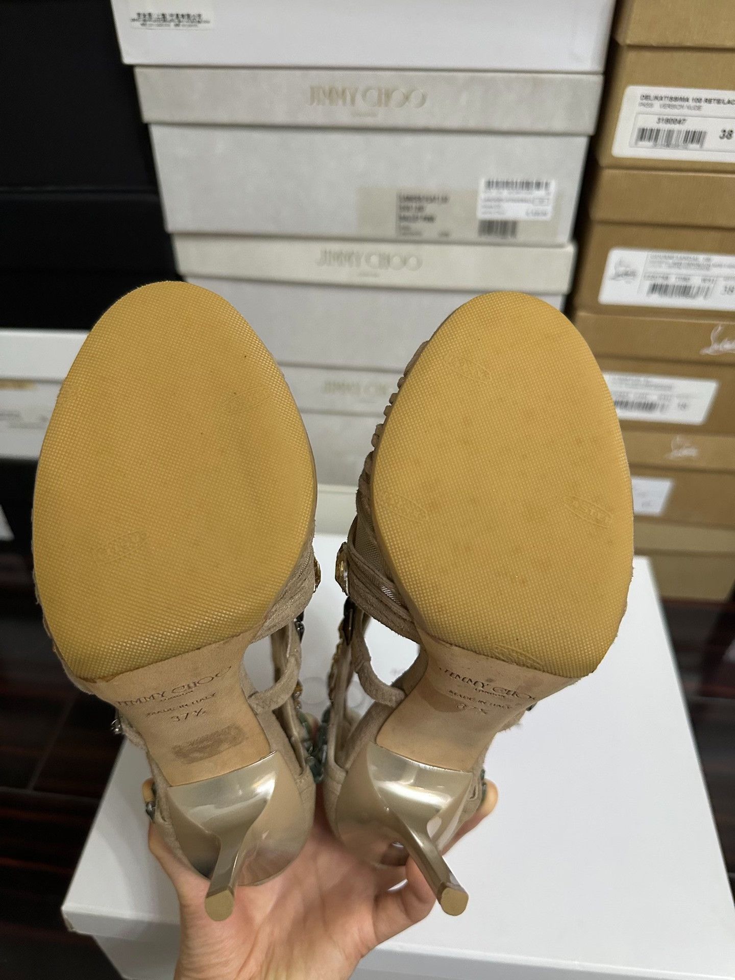 Jimmy Choo Jimmy Choo Limited Edition Heels Size US 6.5 / IT 36.5 - 8 Thumbnail