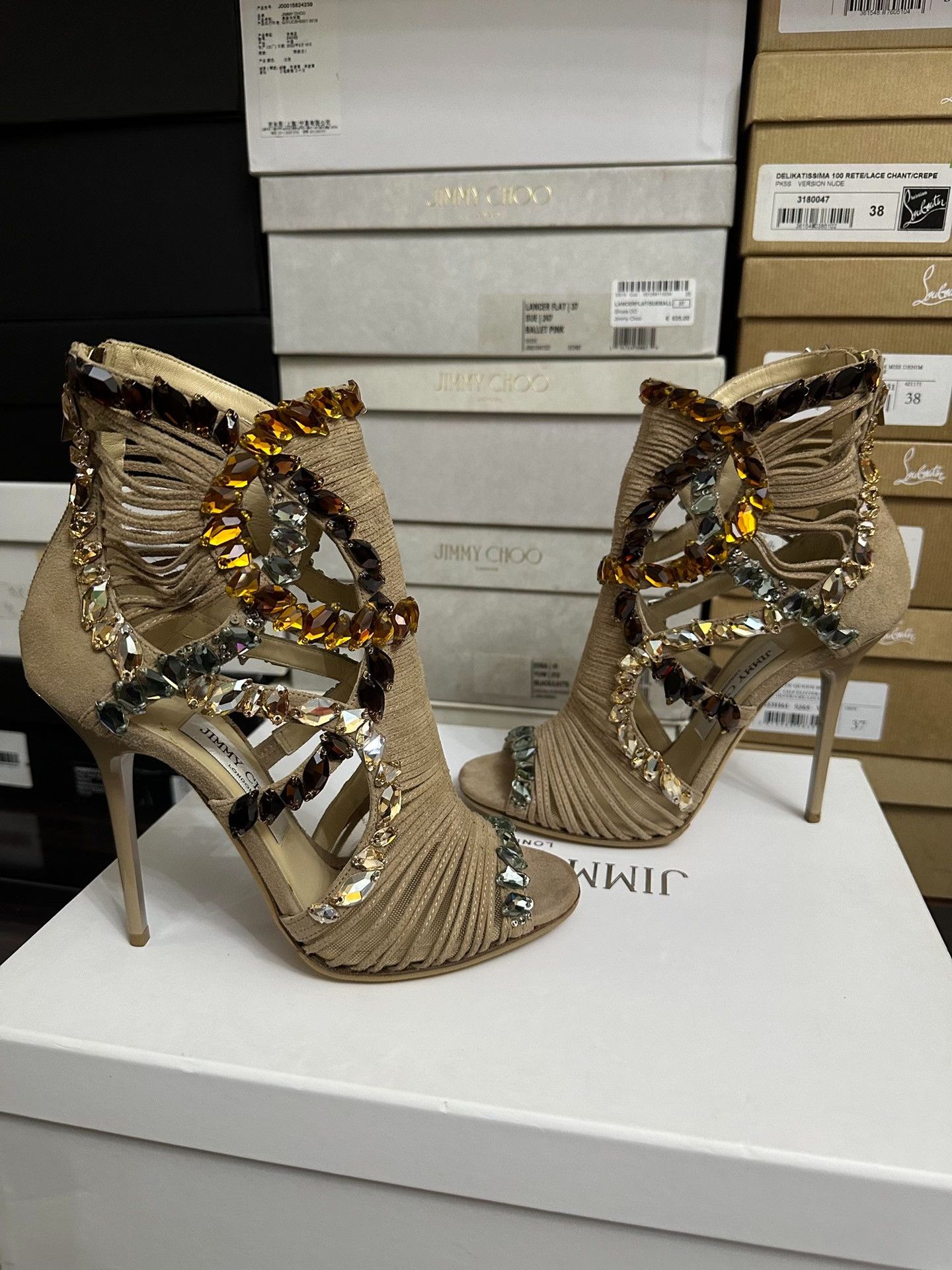 Jimmy Choo Jimmy Choo Limited Edition Heels Size US 6.5 / IT 36.5 - 6 Thumbnail
