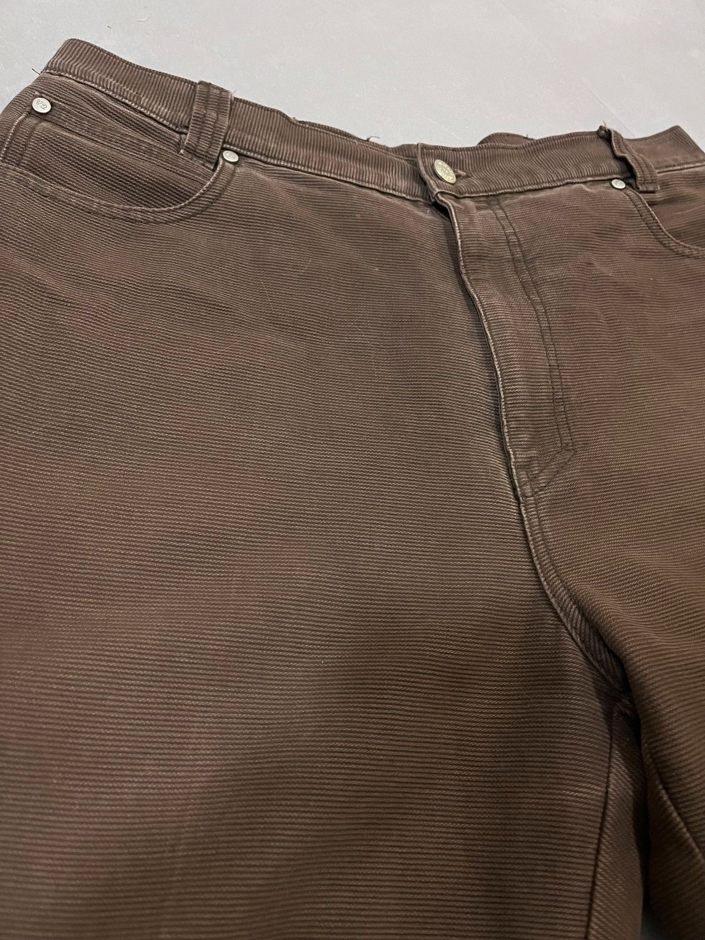 Vintage Vintage Versace Straight-Leg Pants Size US 33 - 3 Thumbnail