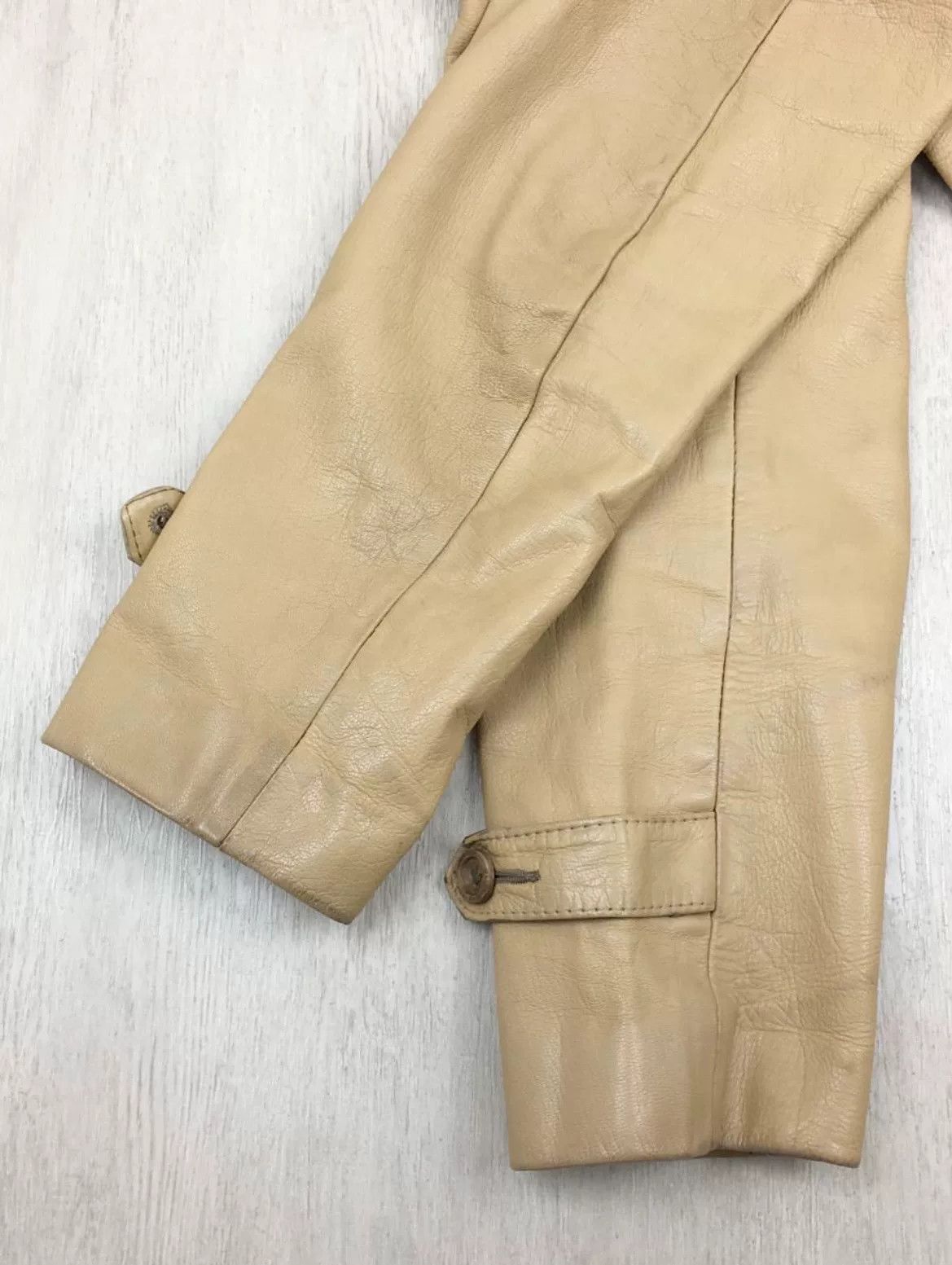 Vintage 70s 80s Vintage Leather Hunting Jacket Size US M / EU 48-50 / 2 - 5 Thumbnail