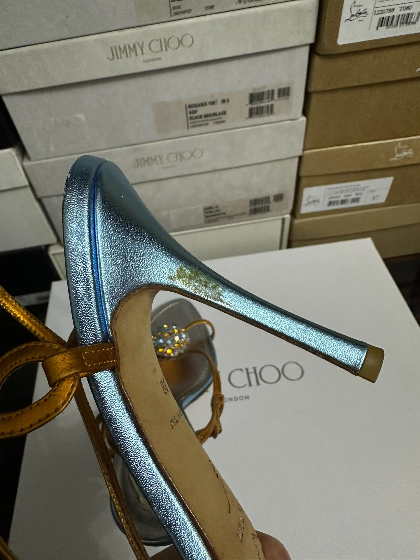 Rene Caovilla Rene Caovilla High-Heel Sandals Size US 7 / IT 37 - 6 Thumbnail