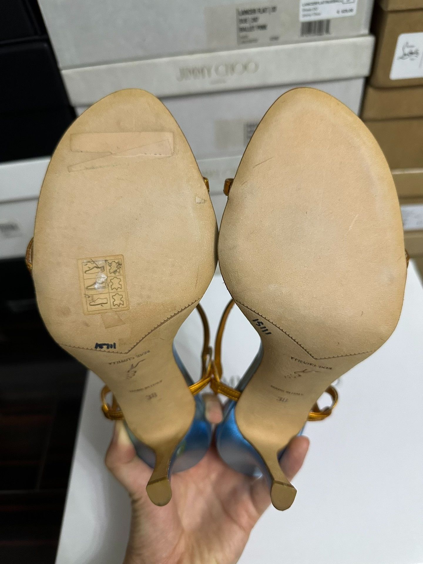 Rene Caovilla Rene Caovilla High-Heel Sandals Size US 7 / IT 37 - 7 Thumbnail