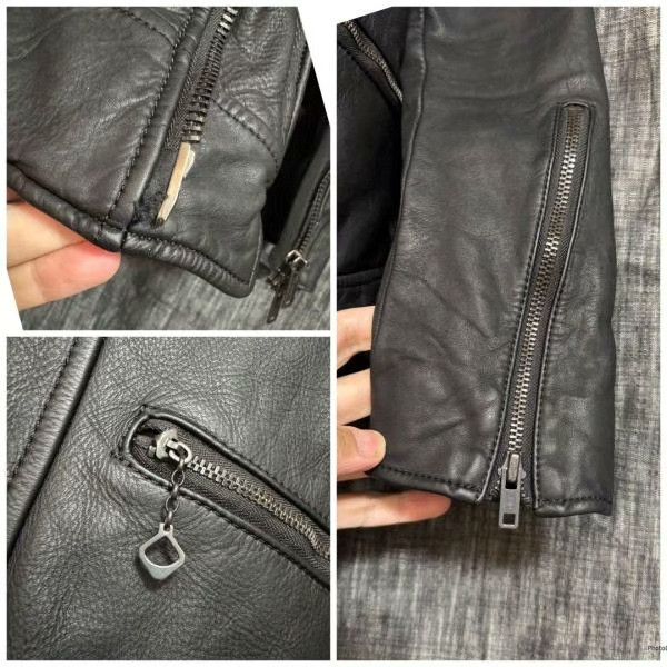 Other ACANTHUS Horse Leather Double Rider Jacket S Size US S / EU 44-46 / 1 - 9 Thumbnail