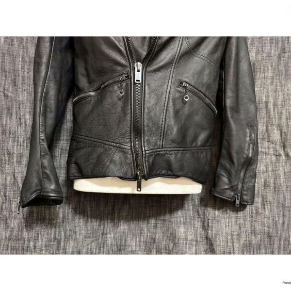 Other ACANTHUS Horse Leather Double Rider Jacket S Size US S / EU 44-46 / 1 - 5 Thumbnail