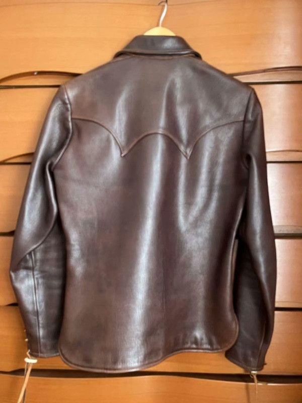 Jelado Jelado Goatskin Leather Jacket Bone Button Size US M / EU 48-50 / 2 - 2 Thumbnail