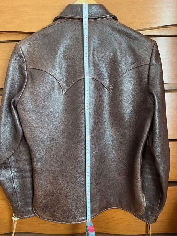 Jelado Jelado Goatskin Leather Jacket Bone Button Size US M / EU 48-50 / 2 - 7 Thumbnail