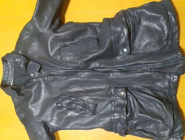 tigha dhyana Calf Leather Jacket Made in Japan Size US M / EU 48-50 / 2 - 2 Thumbnail