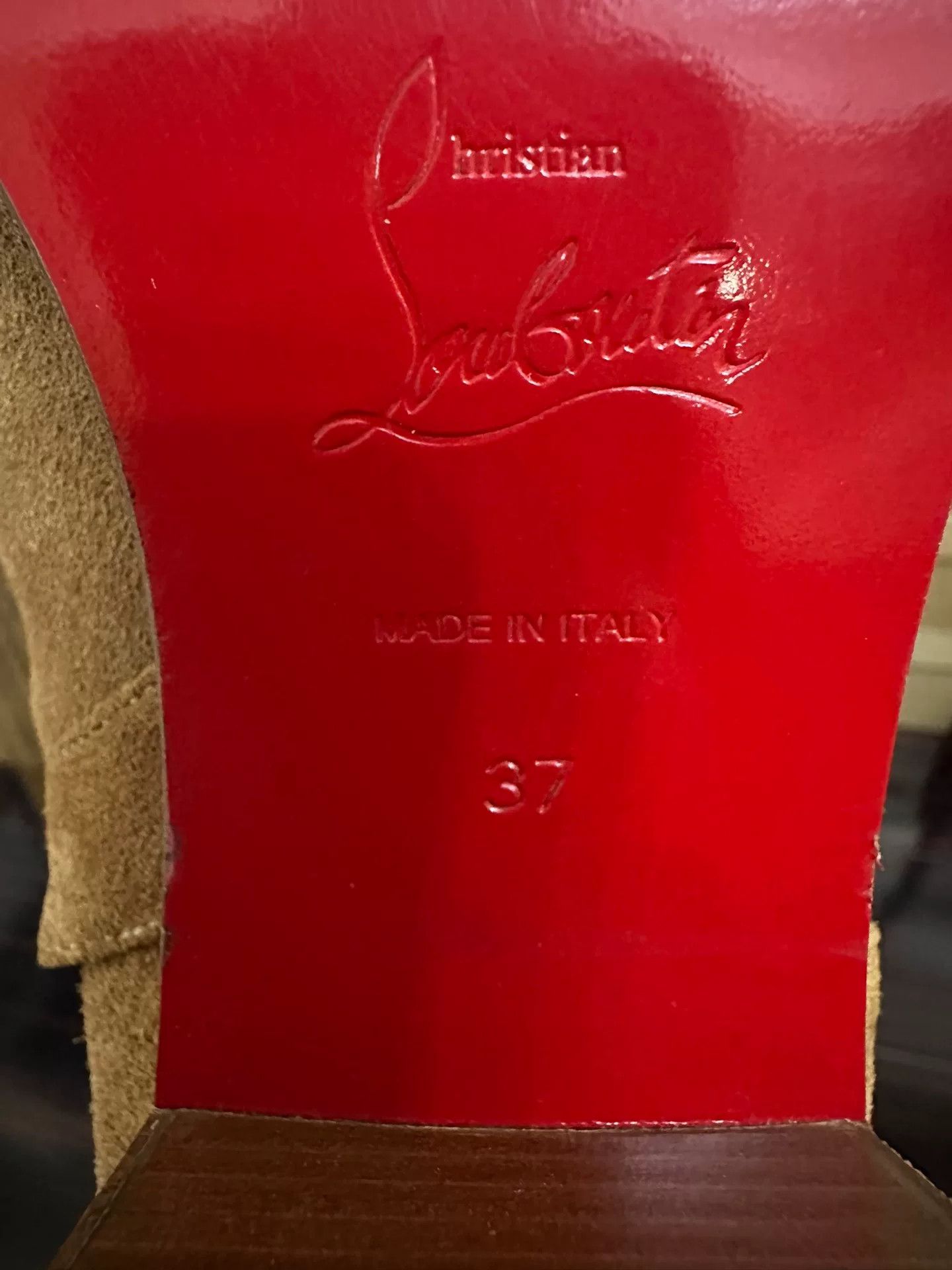 Christian Louboutin Christian Louboutin Knee-Length Boots Size 37 Size US 6 / IT 36 - 7 Thumbnail