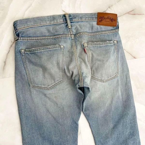 Marblesoda MARBLES Crash Denim Damage Jeans Japan Size US 31 - 6 Thumbnail
