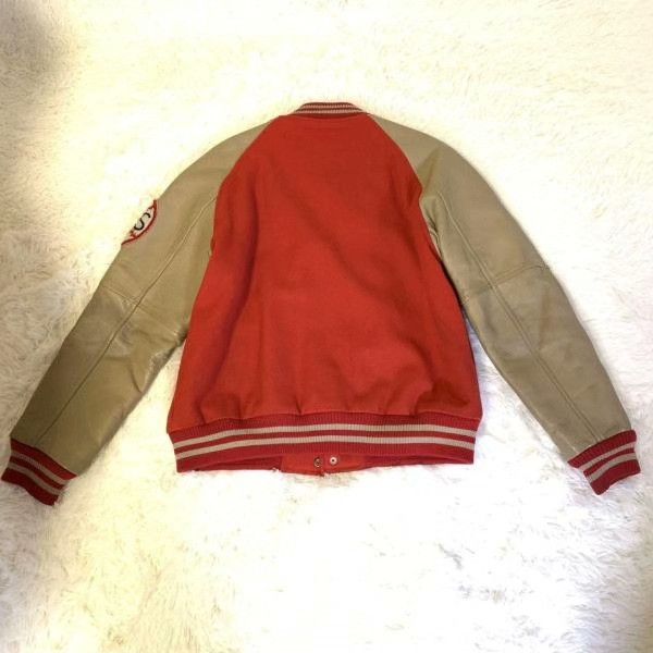 Other Dog House Baseball Jacket Cow Leather Sleeves Size US M / EU 48-50 / 2 - 5 Thumbnail