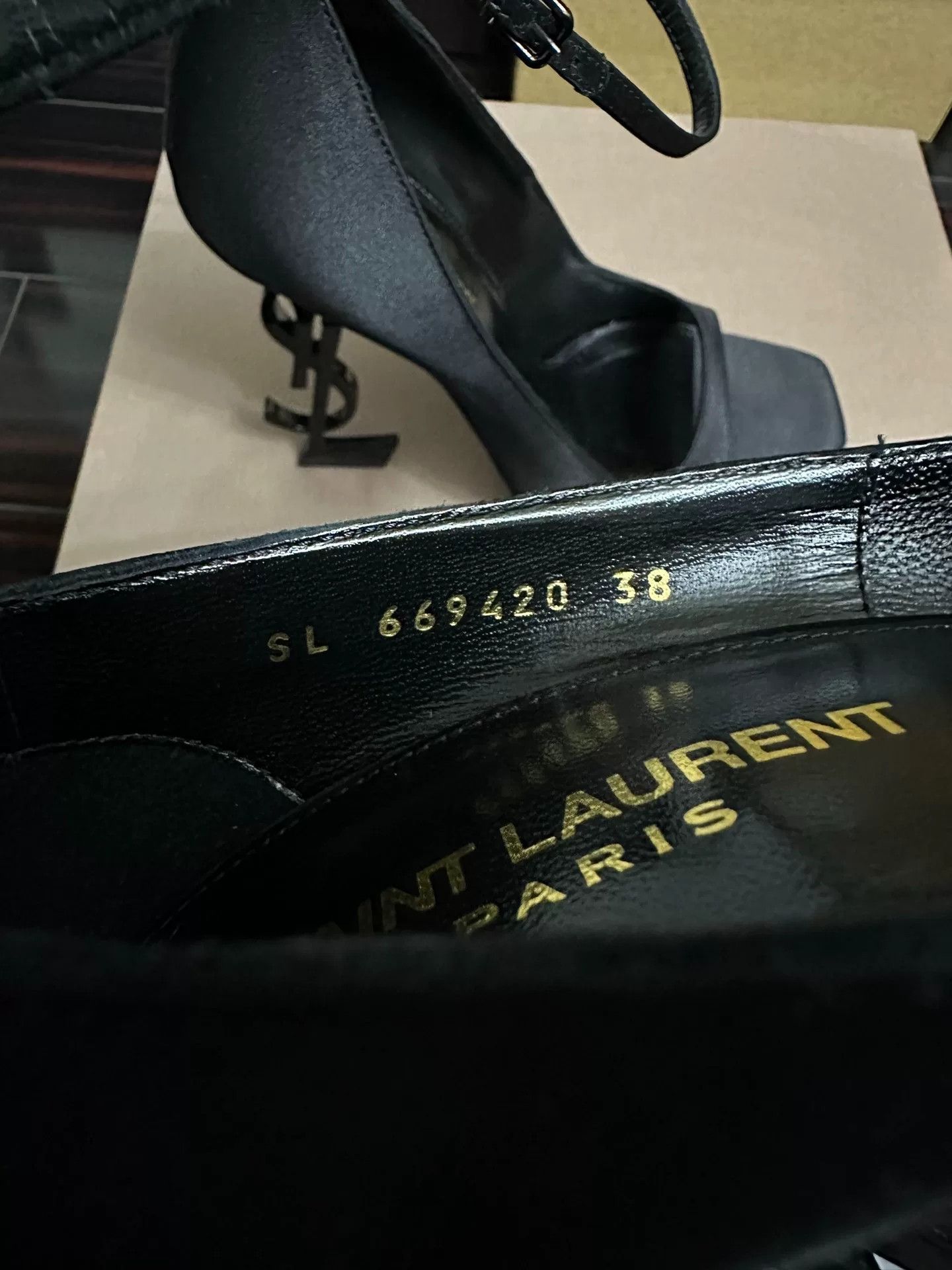 Saint Laurent Paris Saint Laurent YSL Women's High Heels Size 38 Size US 7 / IT 37 - 5 Thumbnail