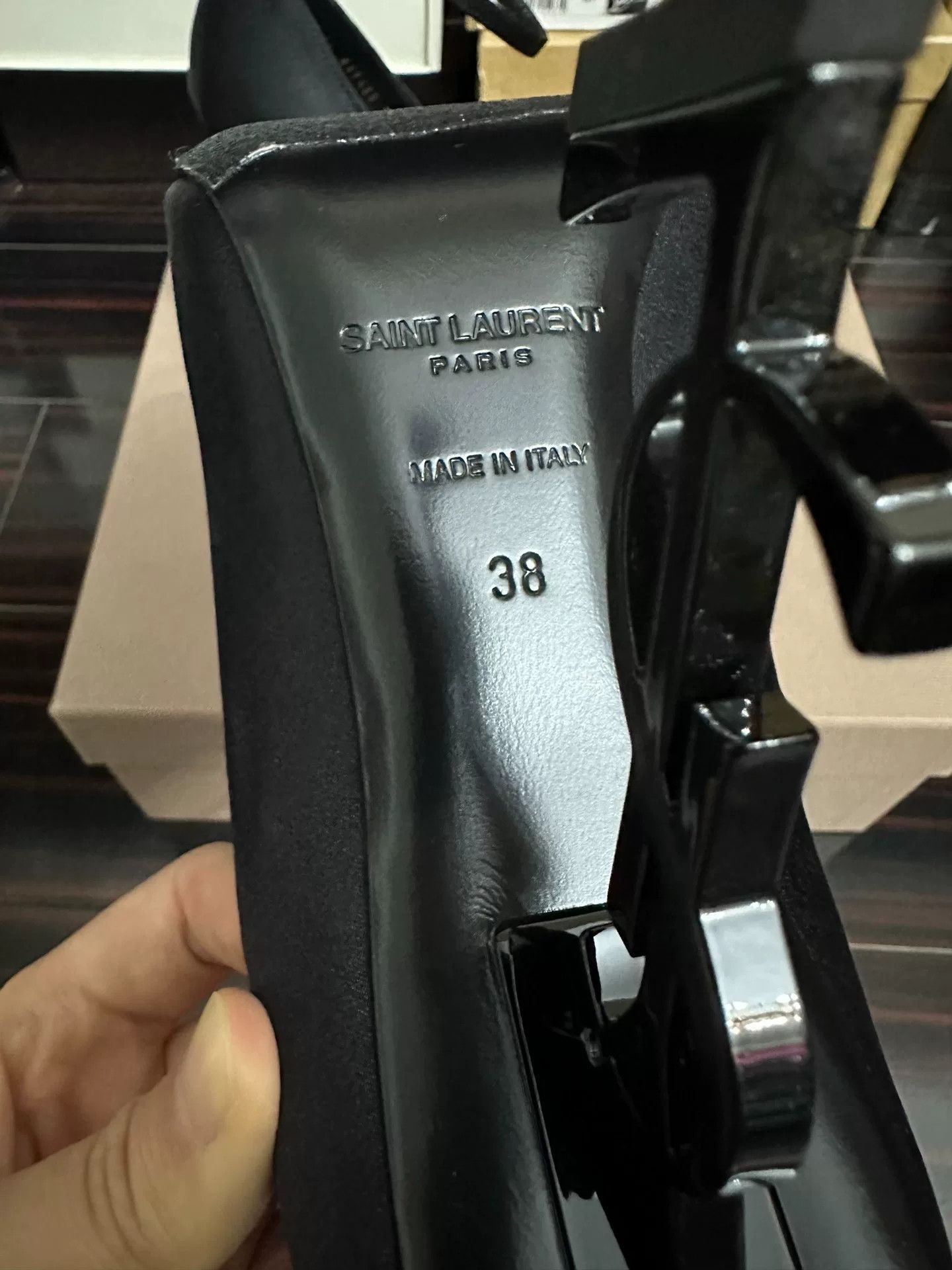 Saint Laurent Paris Saint Laurent YSL Women's High Heels Size 38 Size US 7 / IT 37 - 6 Thumbnail