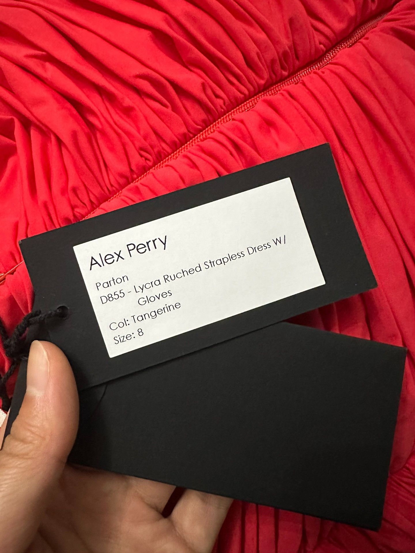 Alex Perry Alex Perry Strapless Ruched Maxi Dress Size S / US 4 / IT 40 - 3 Thumbnail