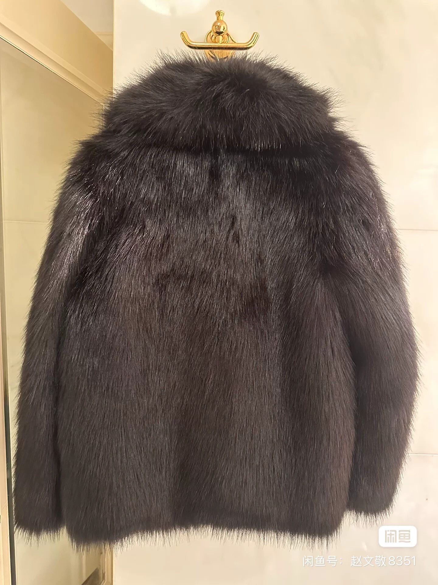 Off-White OFF WHITE Runway Faux Fur Coat Size S / US 4 / IT 40 - 2 Thumbnail