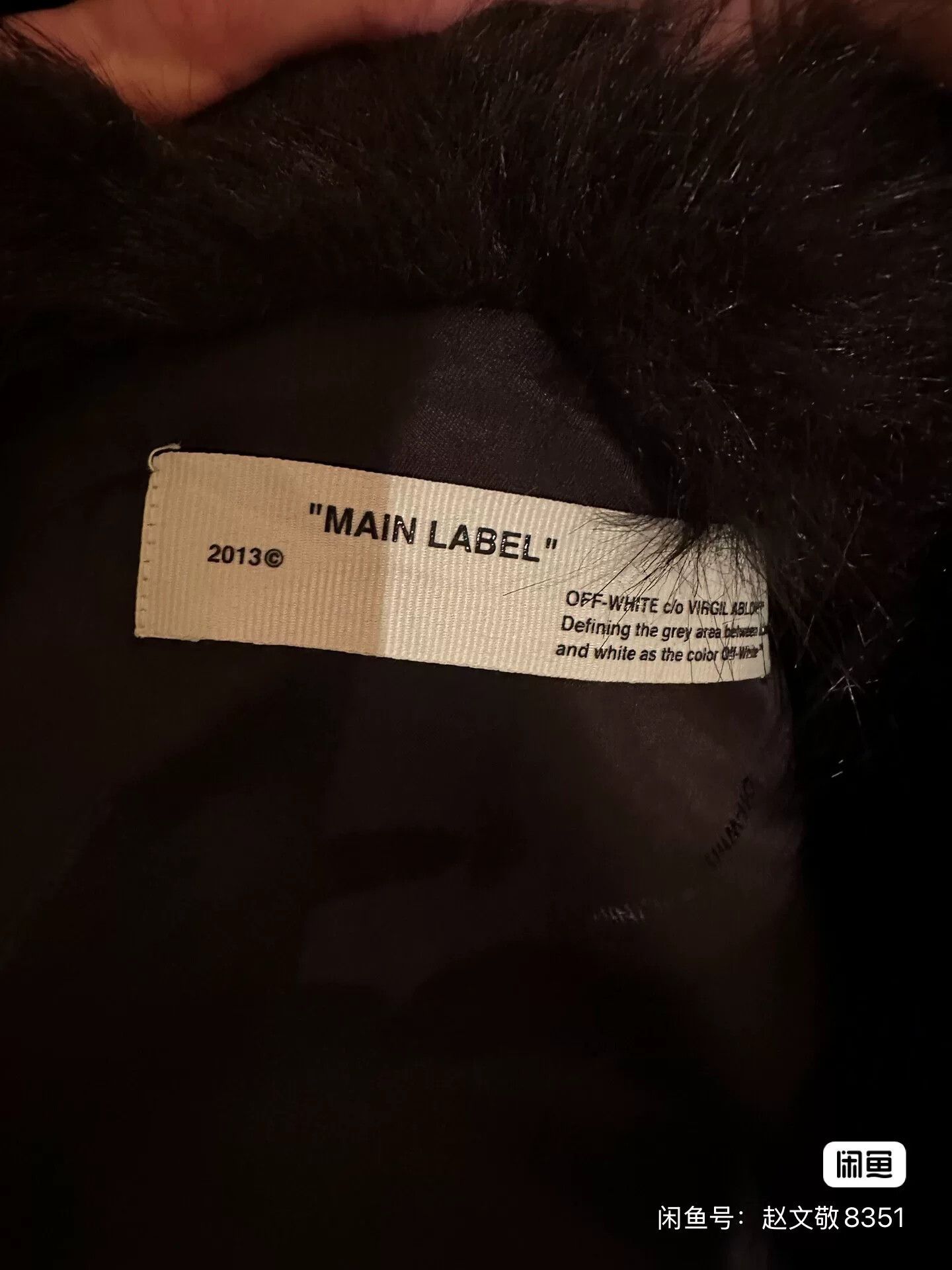 Off-White OFF WHITE Runway Faux Fur Coat Size S / US 4 / IT 40 - 4 Thumbnail