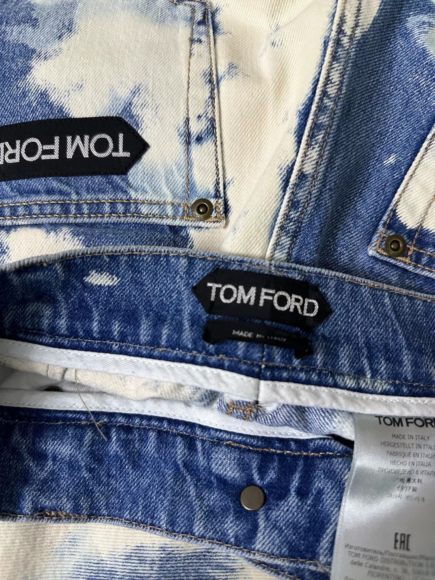 Tom Ford TOM FORD Blue Jeans Size 26 Size 26" / US 2 / IT 38 - 3 Thumbnail