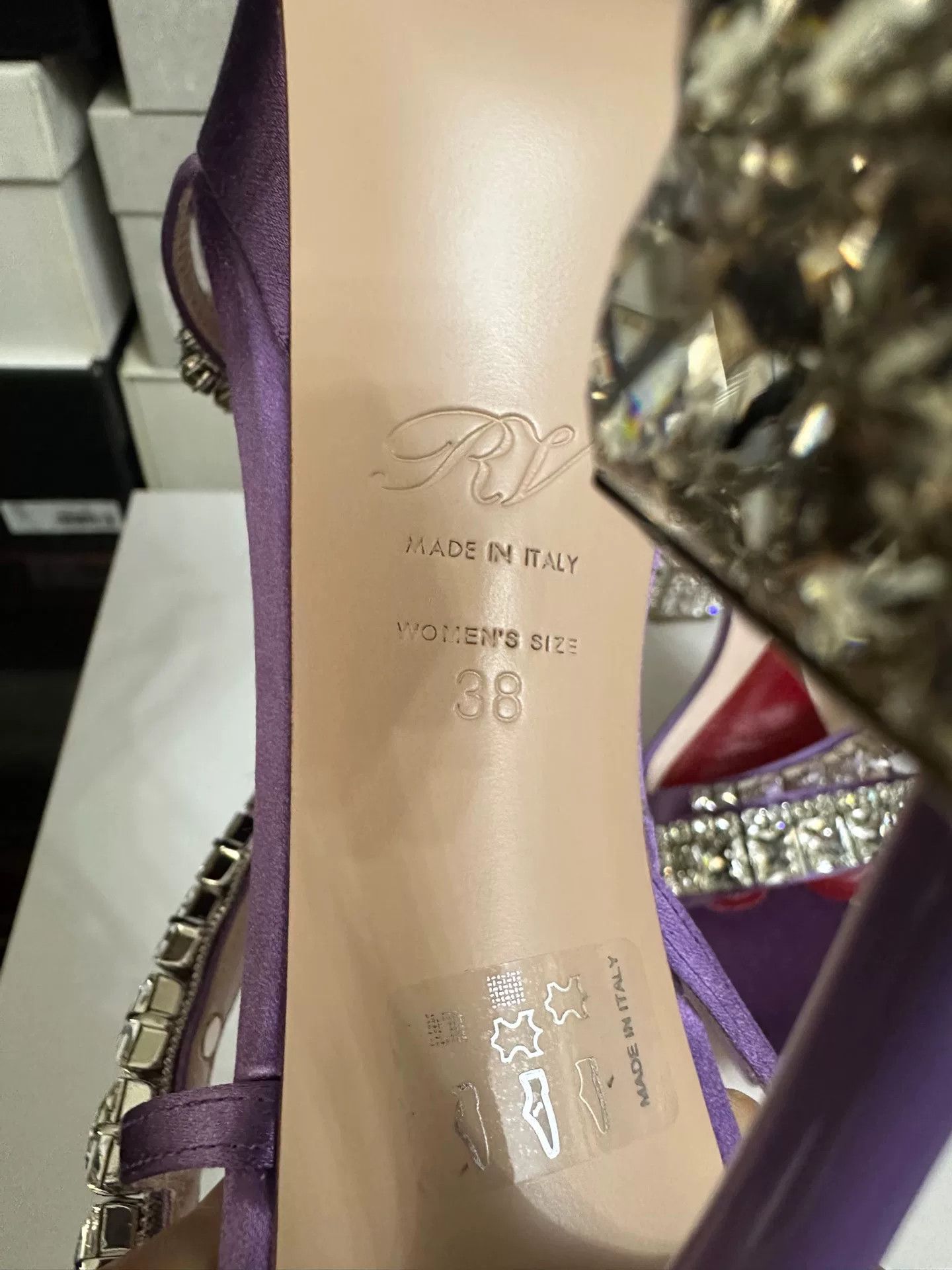 Roger Vivier Roger Vivier Crystal Embellished High Heels Size US 7 / IT 37 - 6 Thumbnail