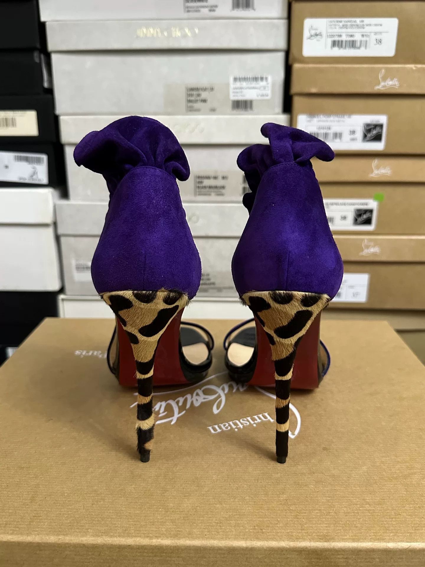 Christian Louboutin Christian Louboutin Limited Edition Heels Size US 7.5 / IT 37.5 - 4 Thumbnail