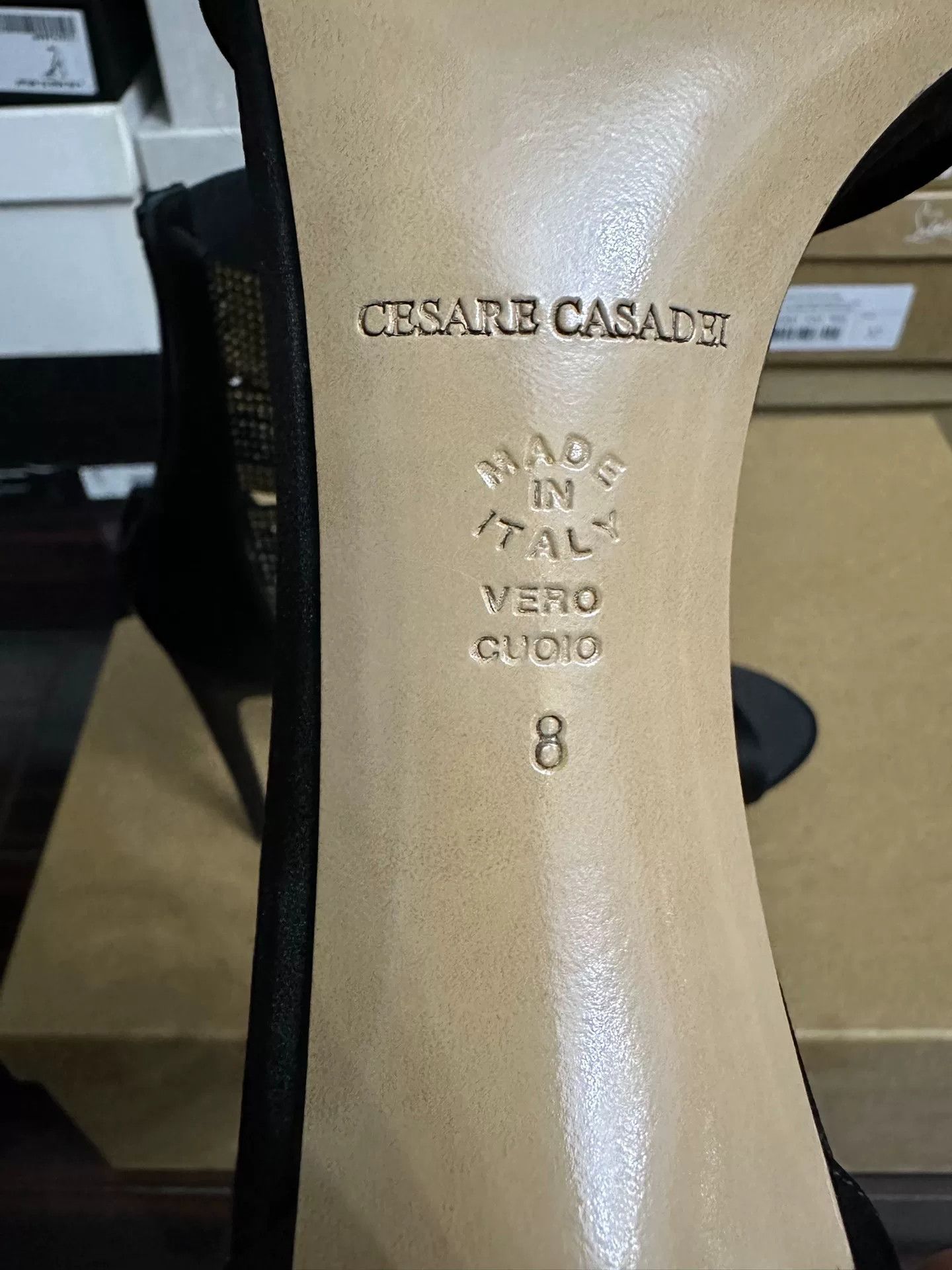 Casadei Cesare Casadei Women's High Heels Size 38 Size US 7 / IT 37 - 6 Thumbnail