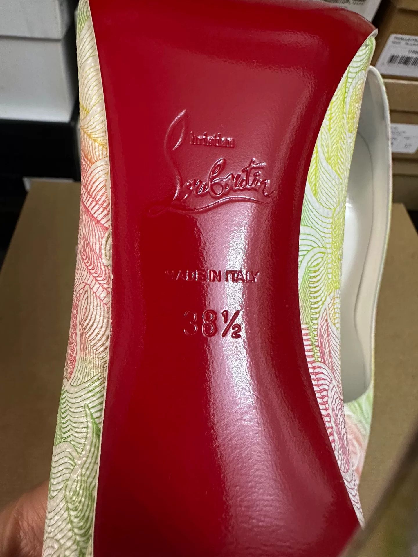 Christian Louboutin Christian Louboutin Red Sole High Heels Size US 7.5 / IT 37.5 - 6 Thumbnail